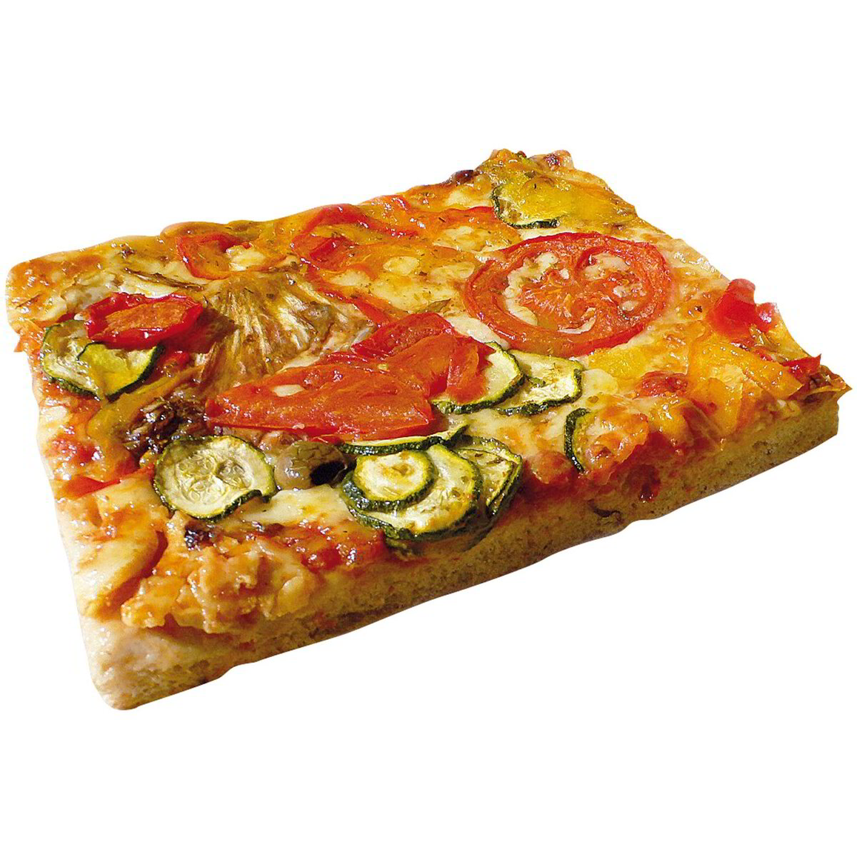 Pizza di farro alle verdure