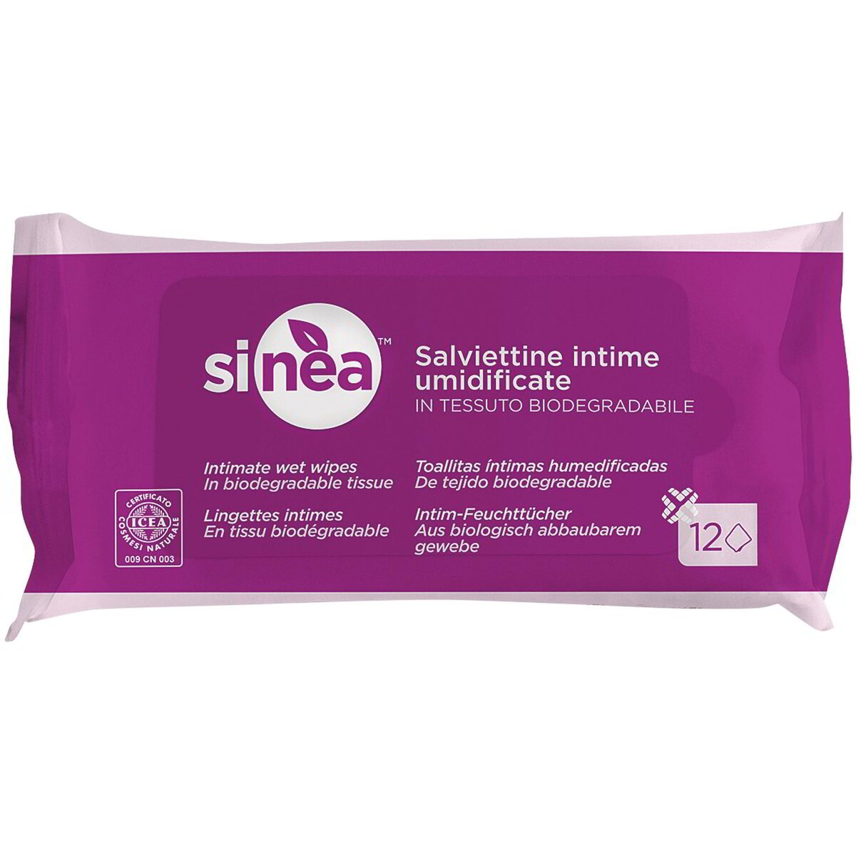 Salviette intime deumidificate Sinea