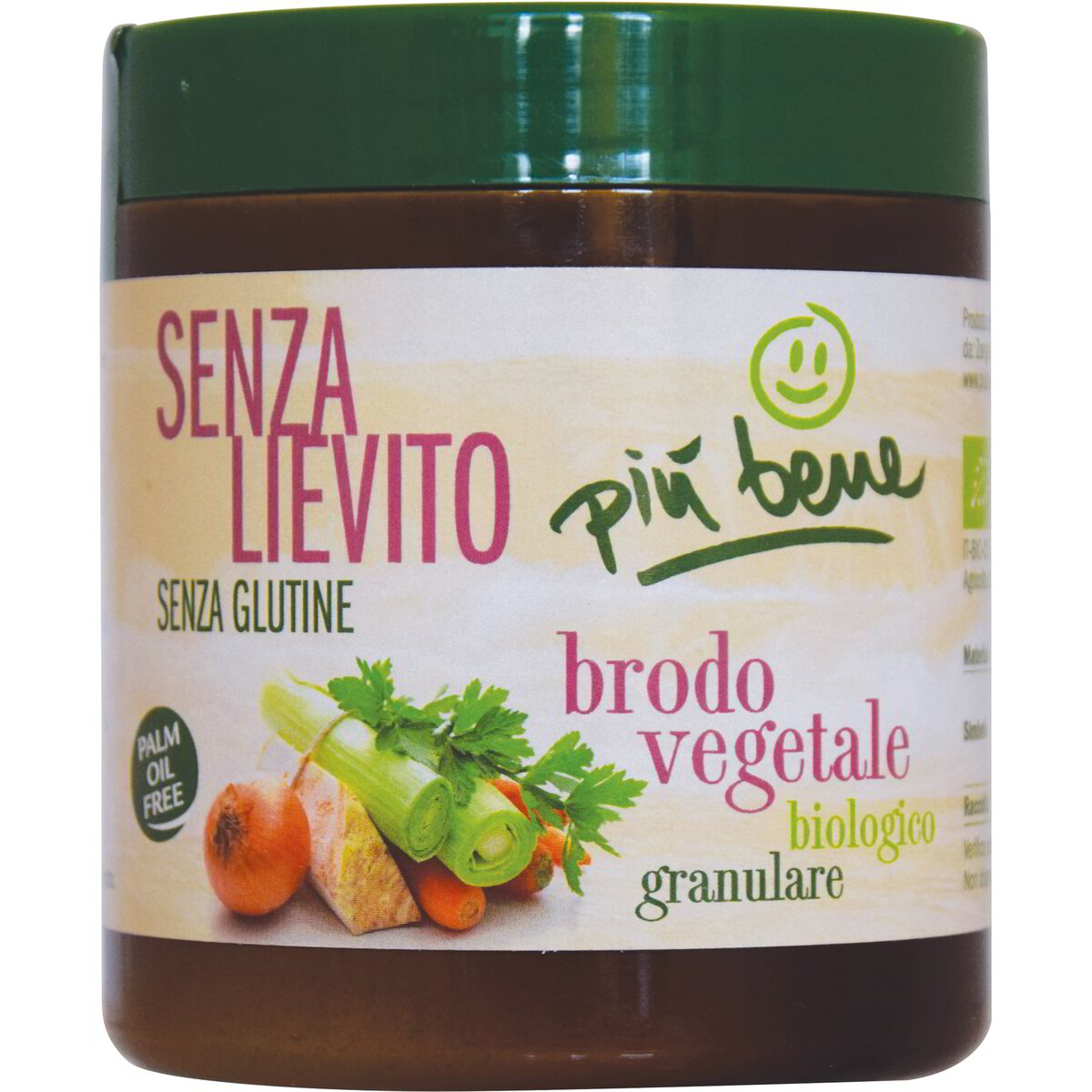 Brodo vegetale biologico granulare - Senza Lievito