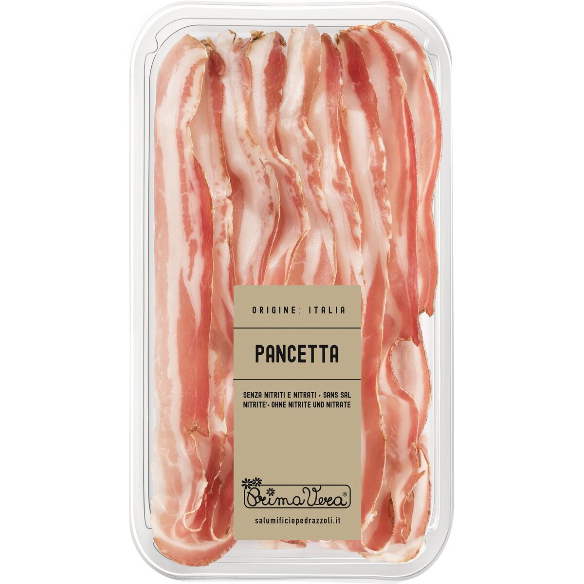 Pancetta tesa preaffettata