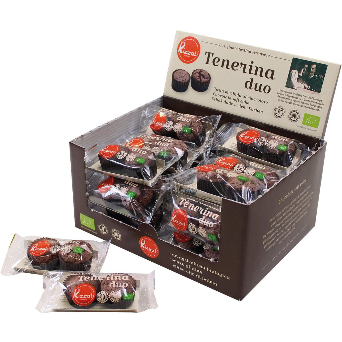 Torta Tenerina Duo al cioccolato fondente