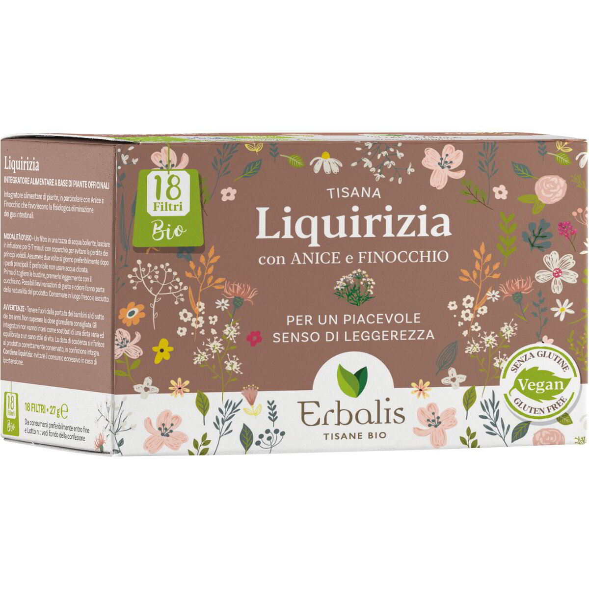 Tisana liquirizia con anice e finocchio