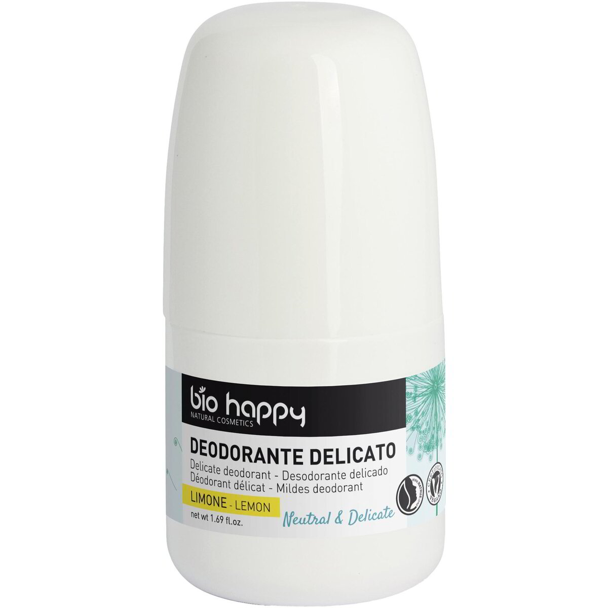 Deodorante roll-on delicato al limone