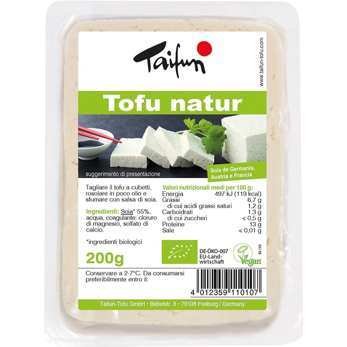 Tofu al naturale