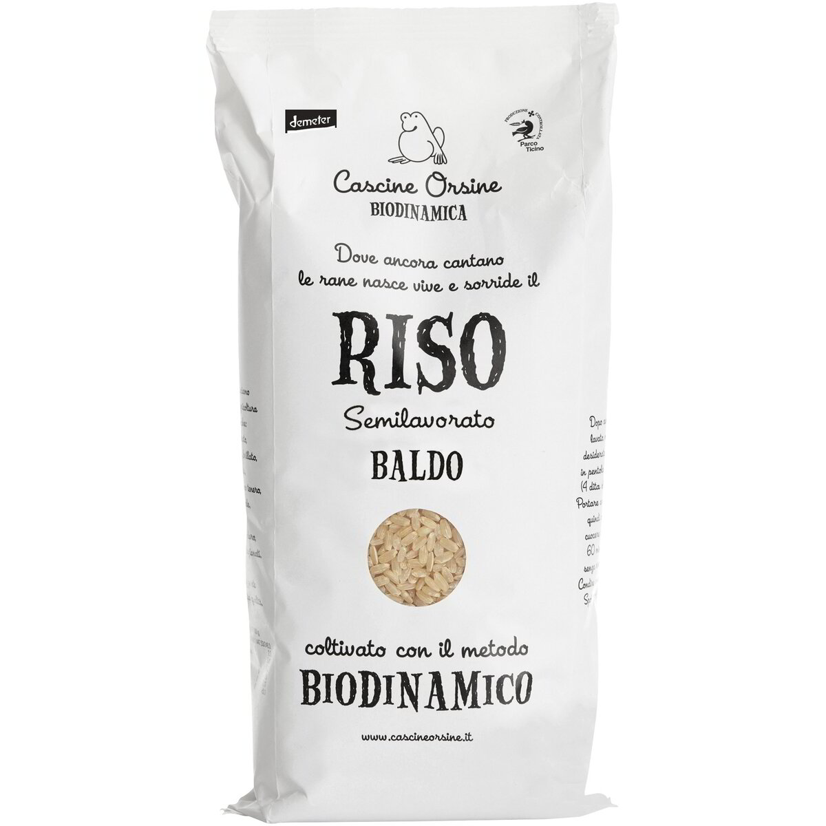 Riso Baldo Demeter semilavorato