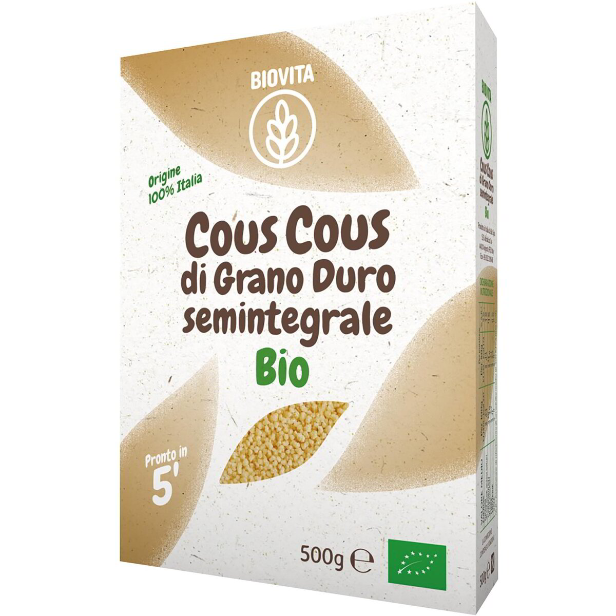 Cous cous semi integrale pronto in 5 minuti