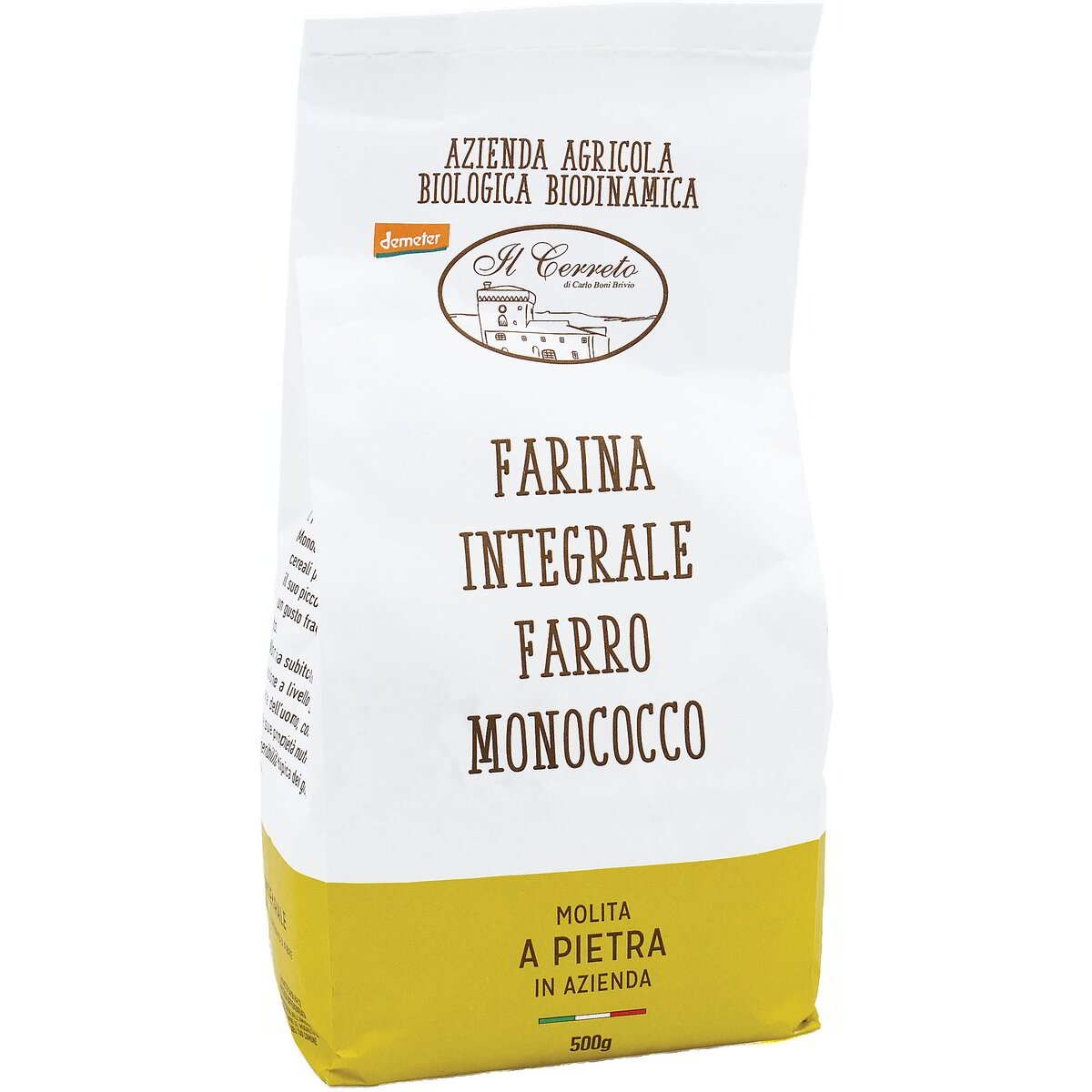 Farina integrale di farro monococco