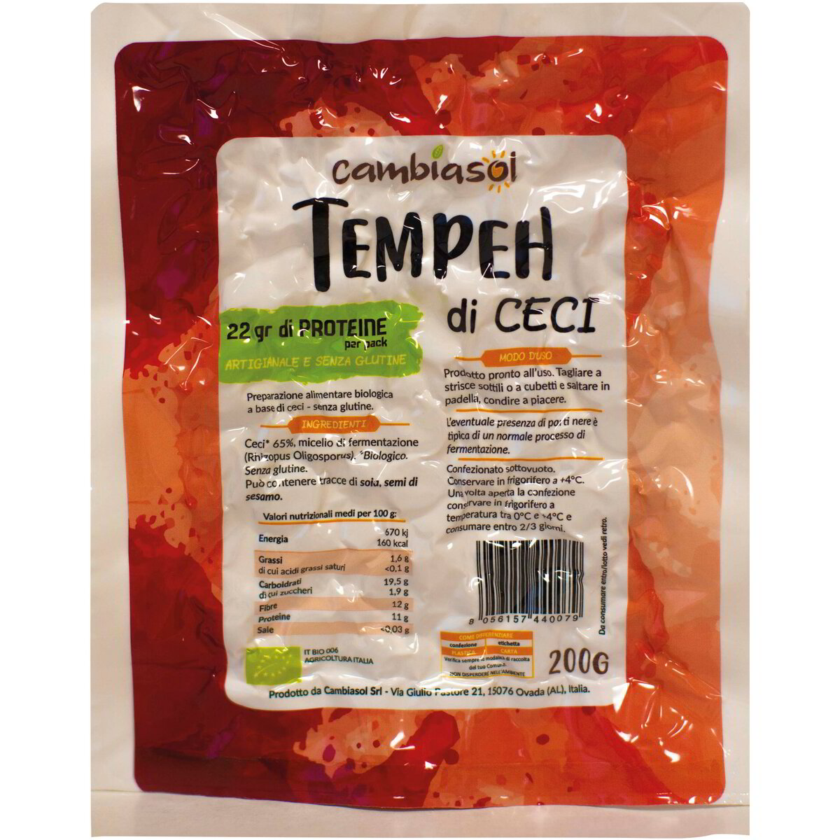 Tempeh di ceci