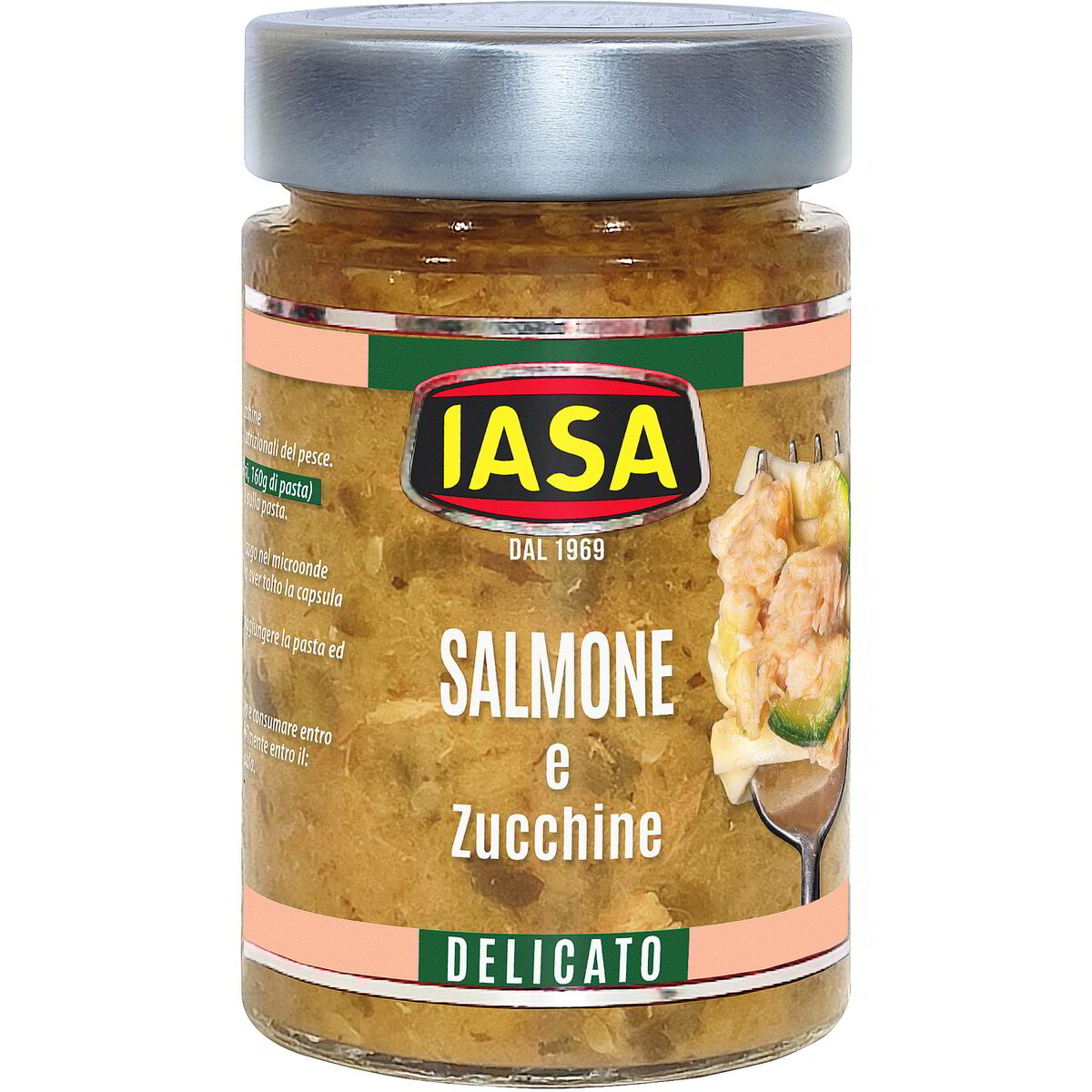Sugo al salmone e zucchine