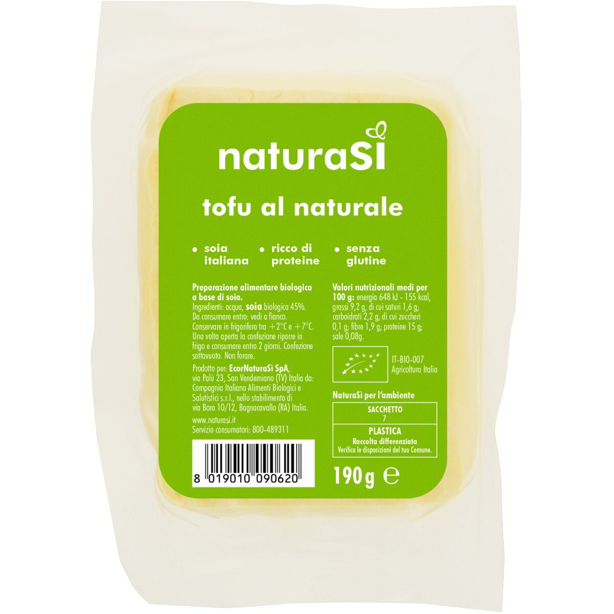 Tofu al naturale