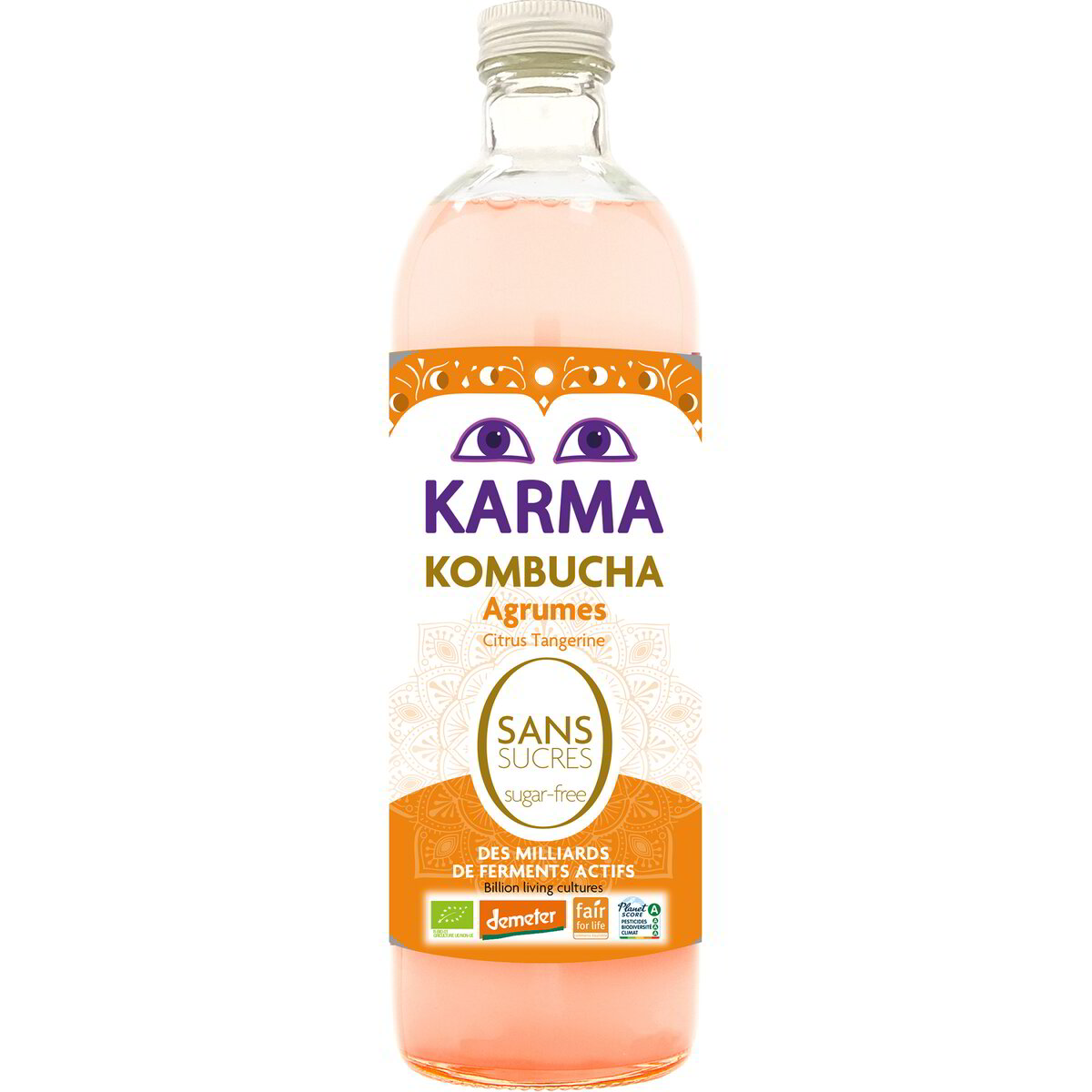 Kombucha agli agrumi senza zucchero