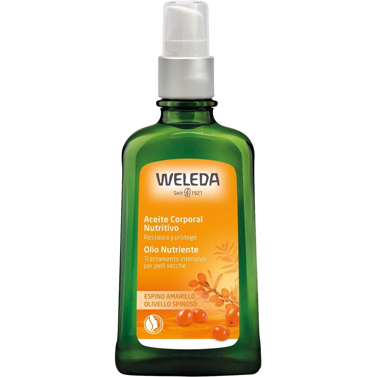 Olio corpo nutriente allolivello spinoso