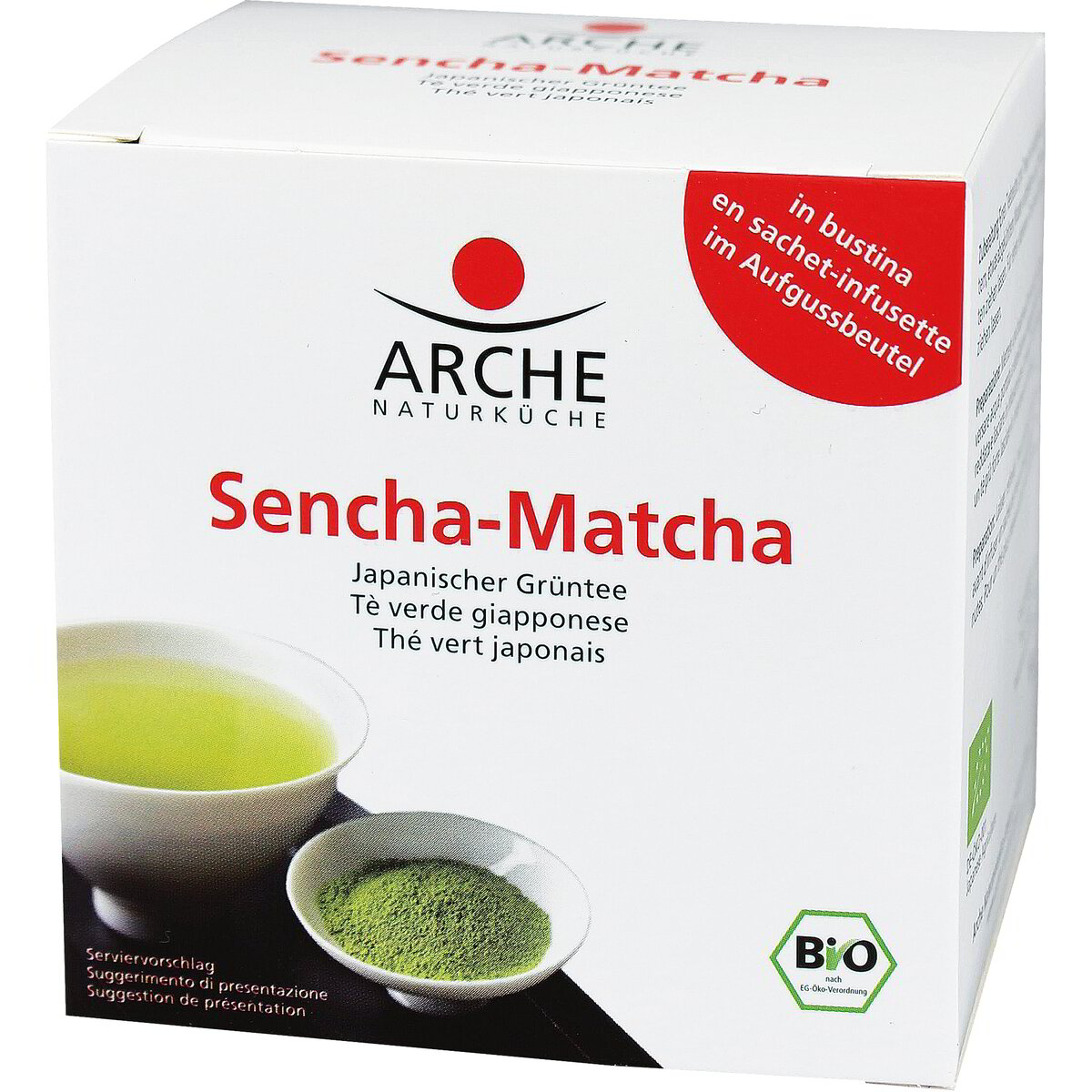 Sencha Matcha in filtri Arche