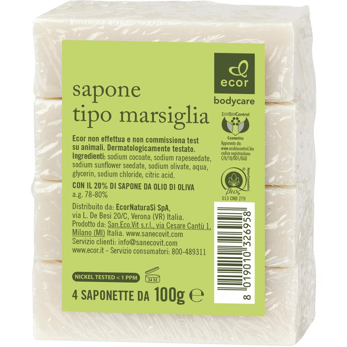 Sapone tipo Marsiglia
