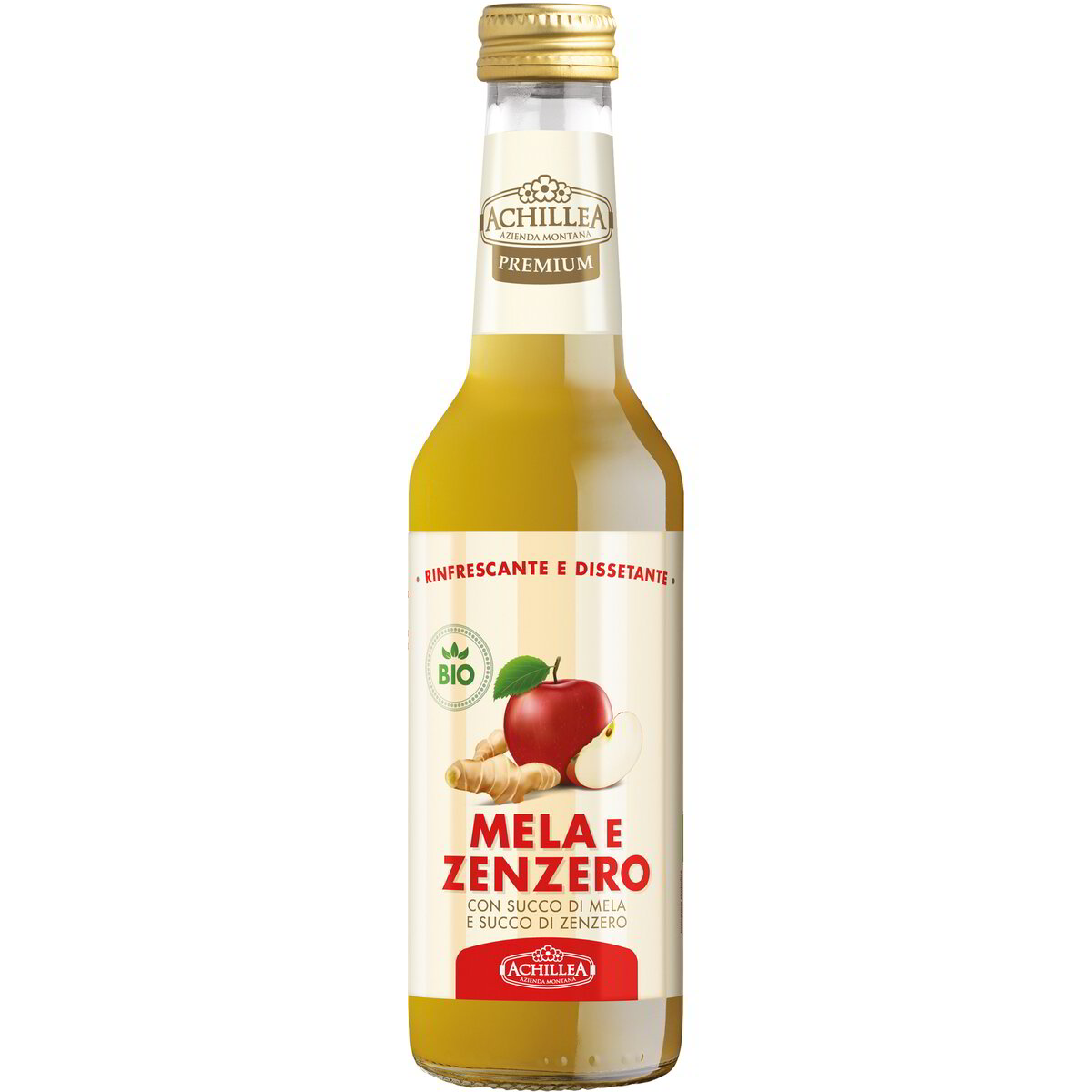 Succo di mela e zenzero