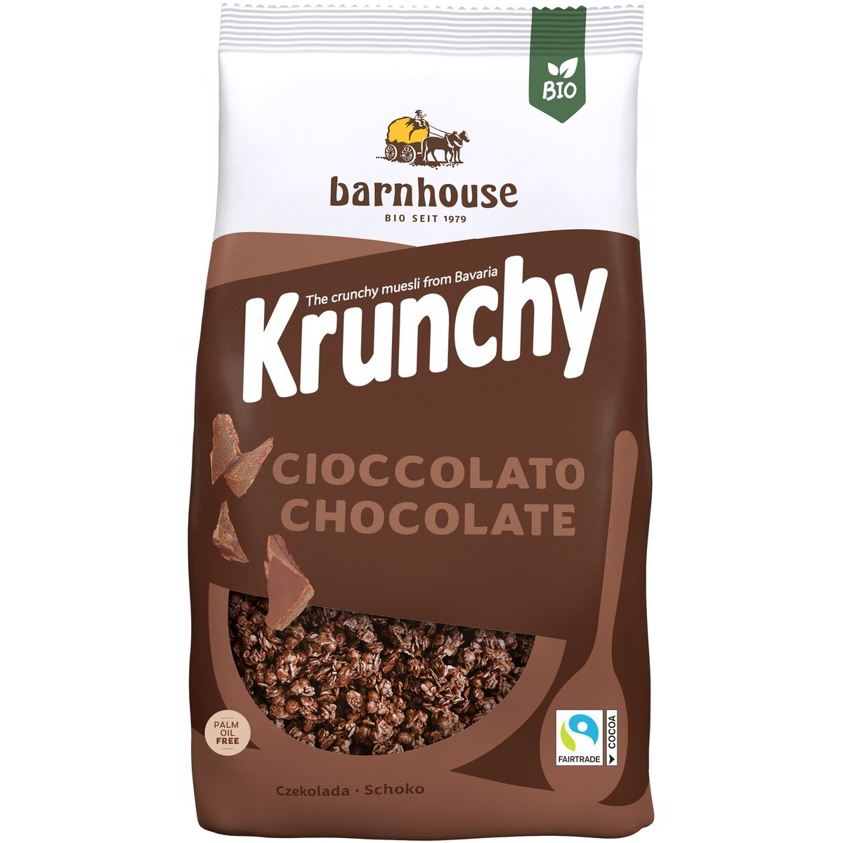 Muesli granola Krunchy Sun al cioccolato