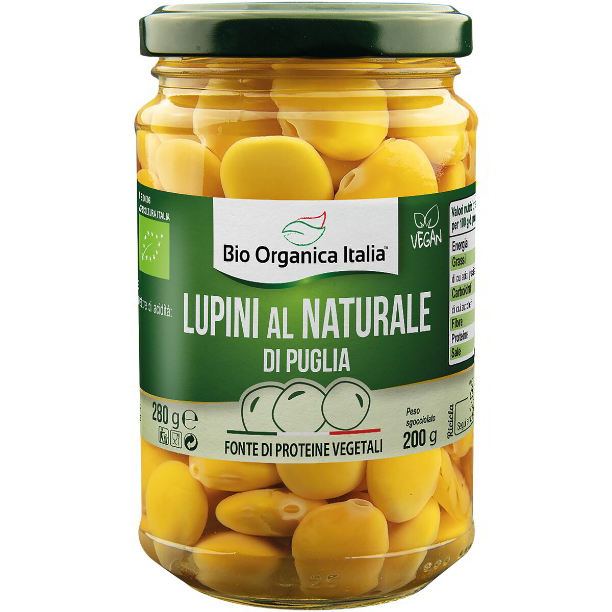 Lupini di Puglia al naturale