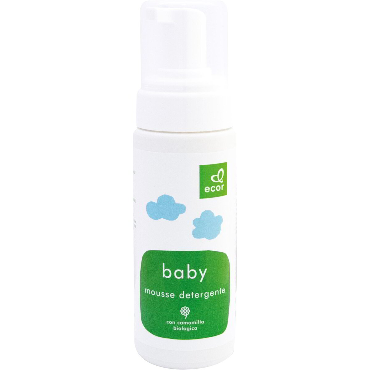 Mousse detergente alla camomilla Baby