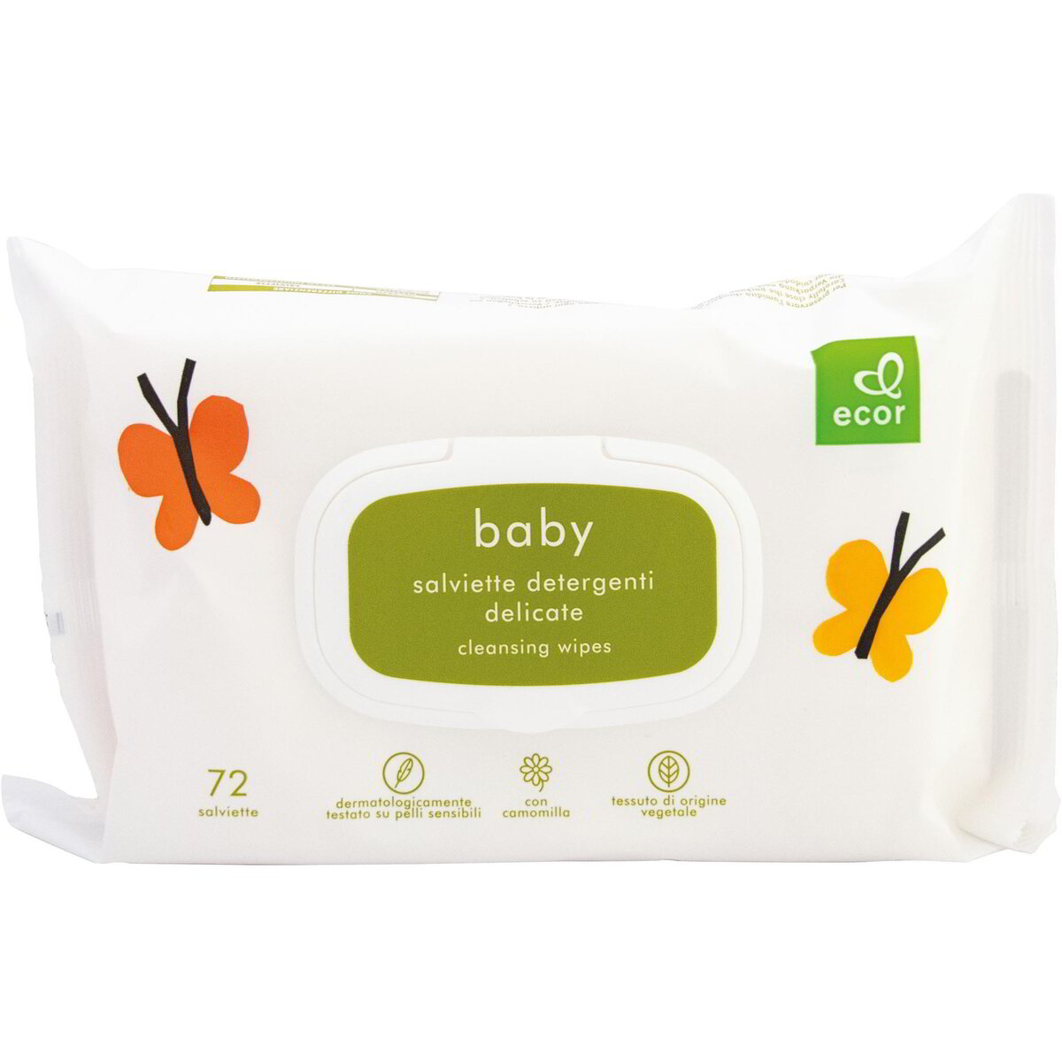 Salviette detergenti alla camomilla Baby