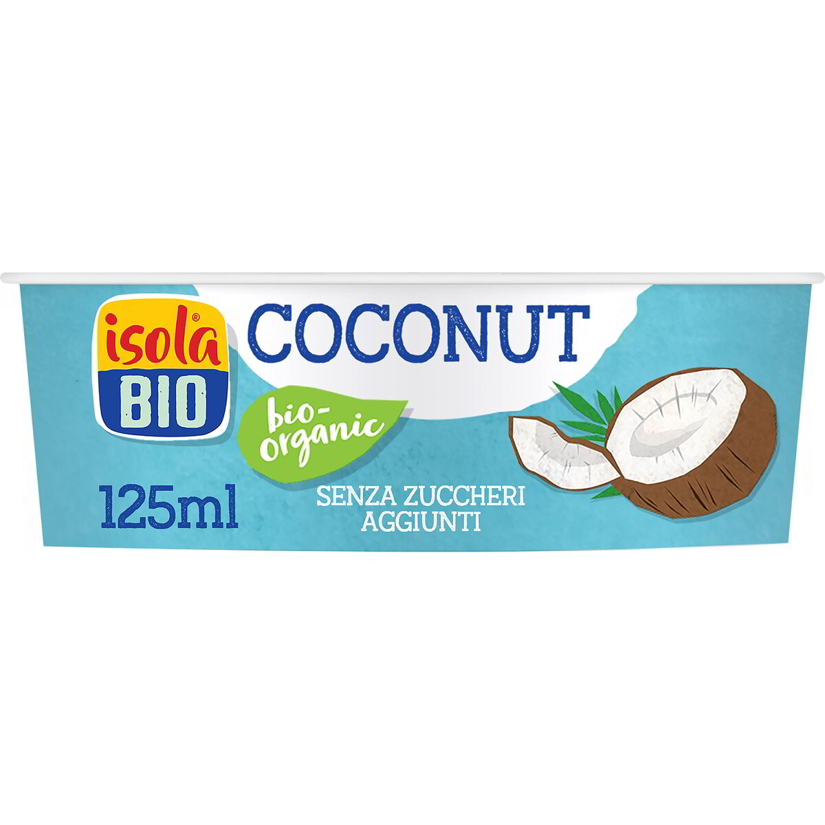Dessert di cocco al naturale
