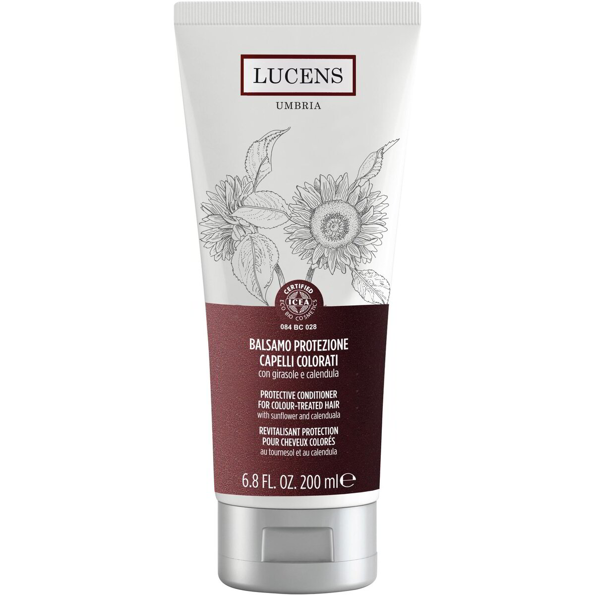 Balsamo protezione capelli colorati con girasole e calendula