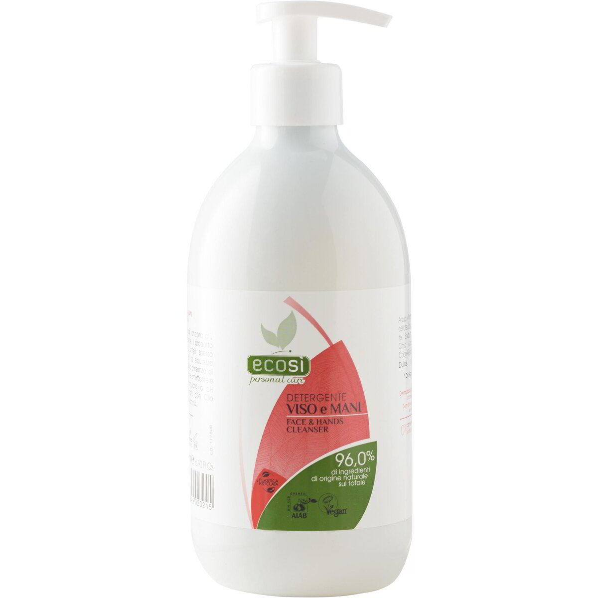 Detergente viso e mani con dispenser