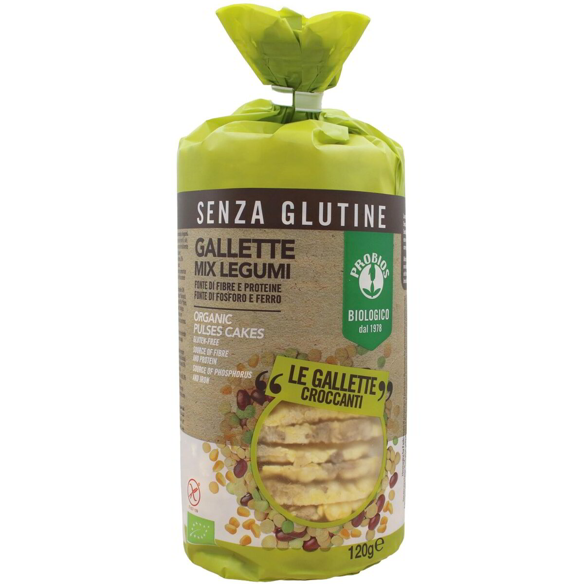 Gallette mix di legumi