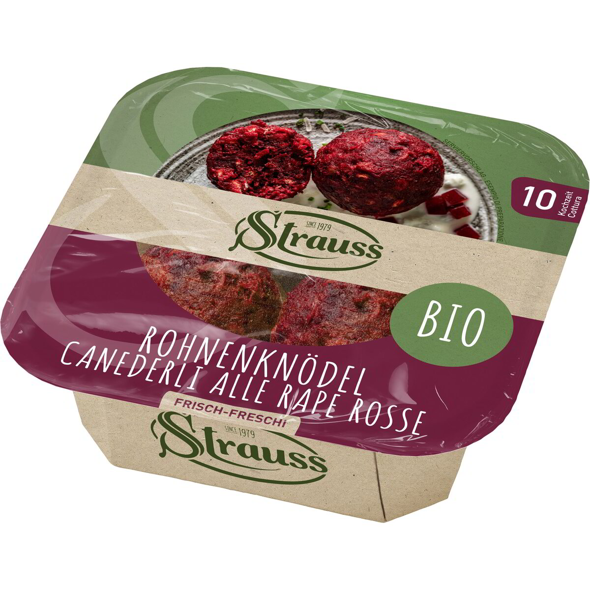 Canederli alle rape rosse