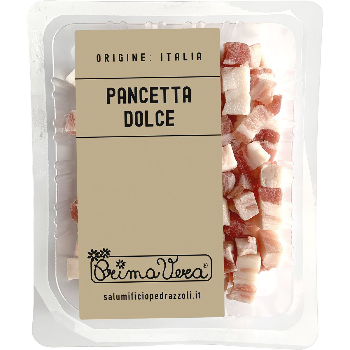 Pancetta cubettata