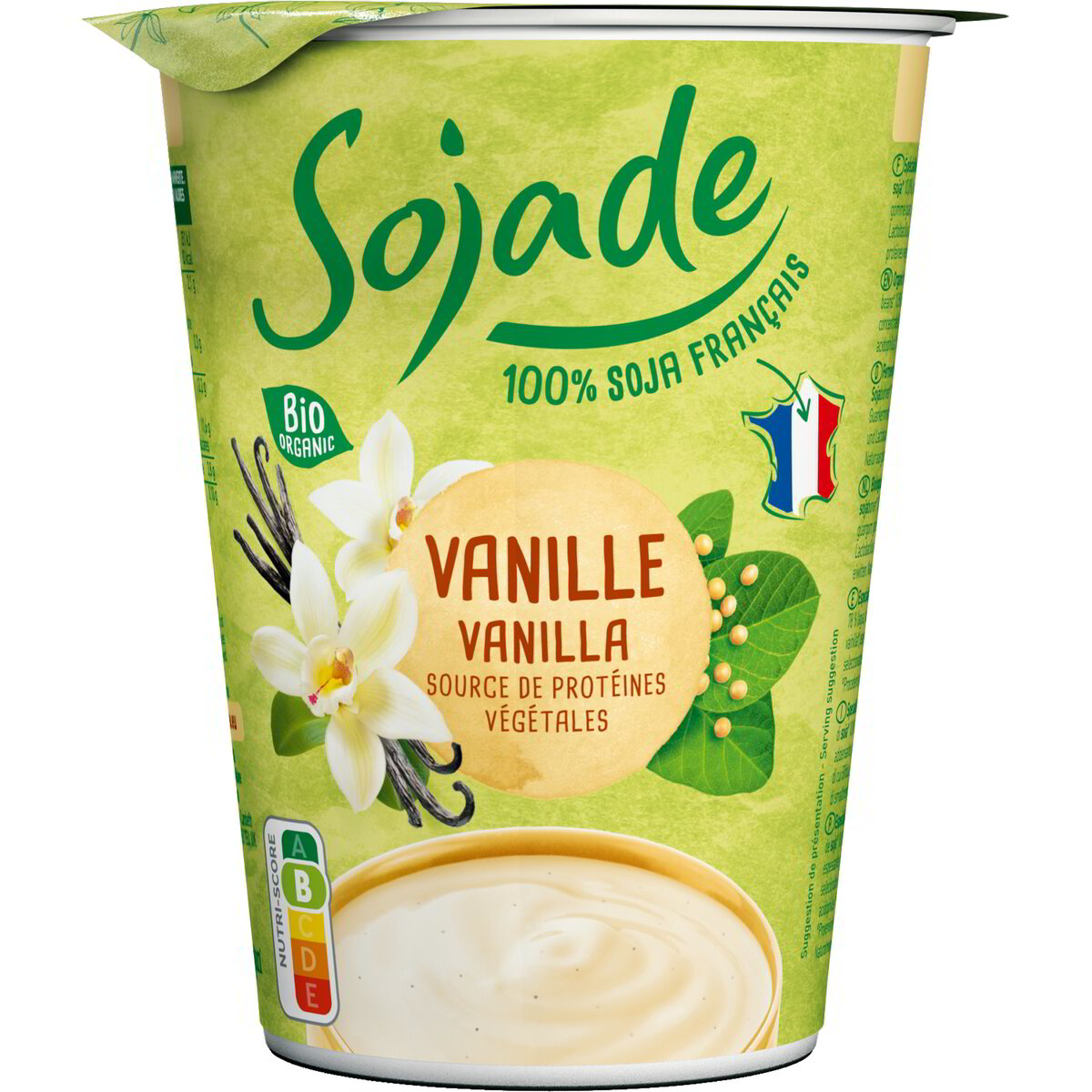 Dessert di soia alla vaniglia