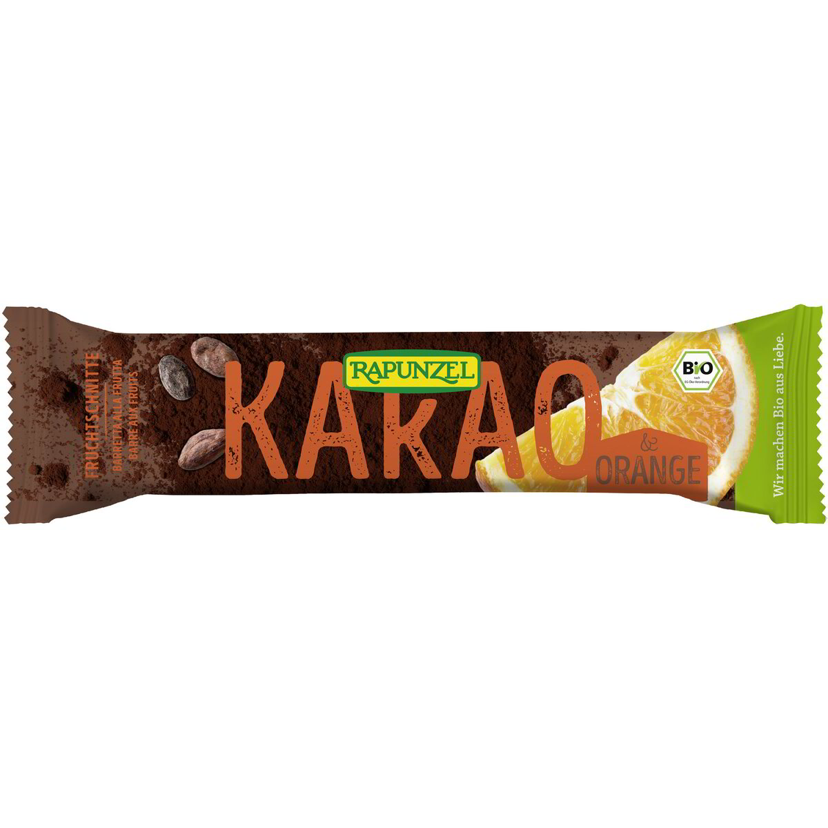 Barretta alla frutta con cacao e arancia