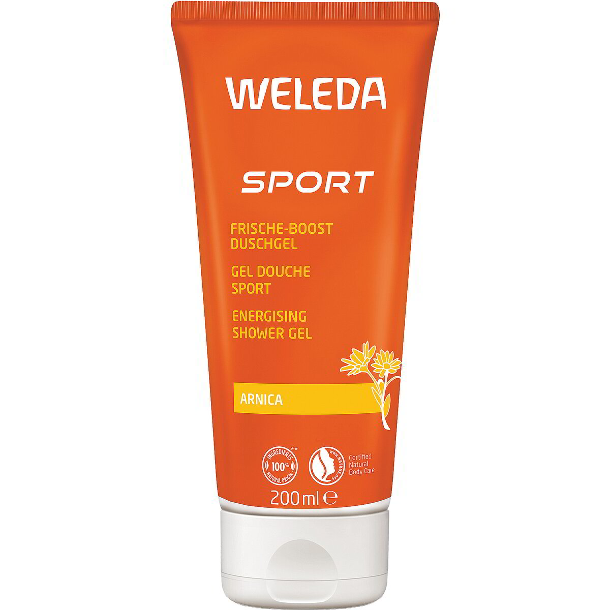 Gel doccia Energy con arnica