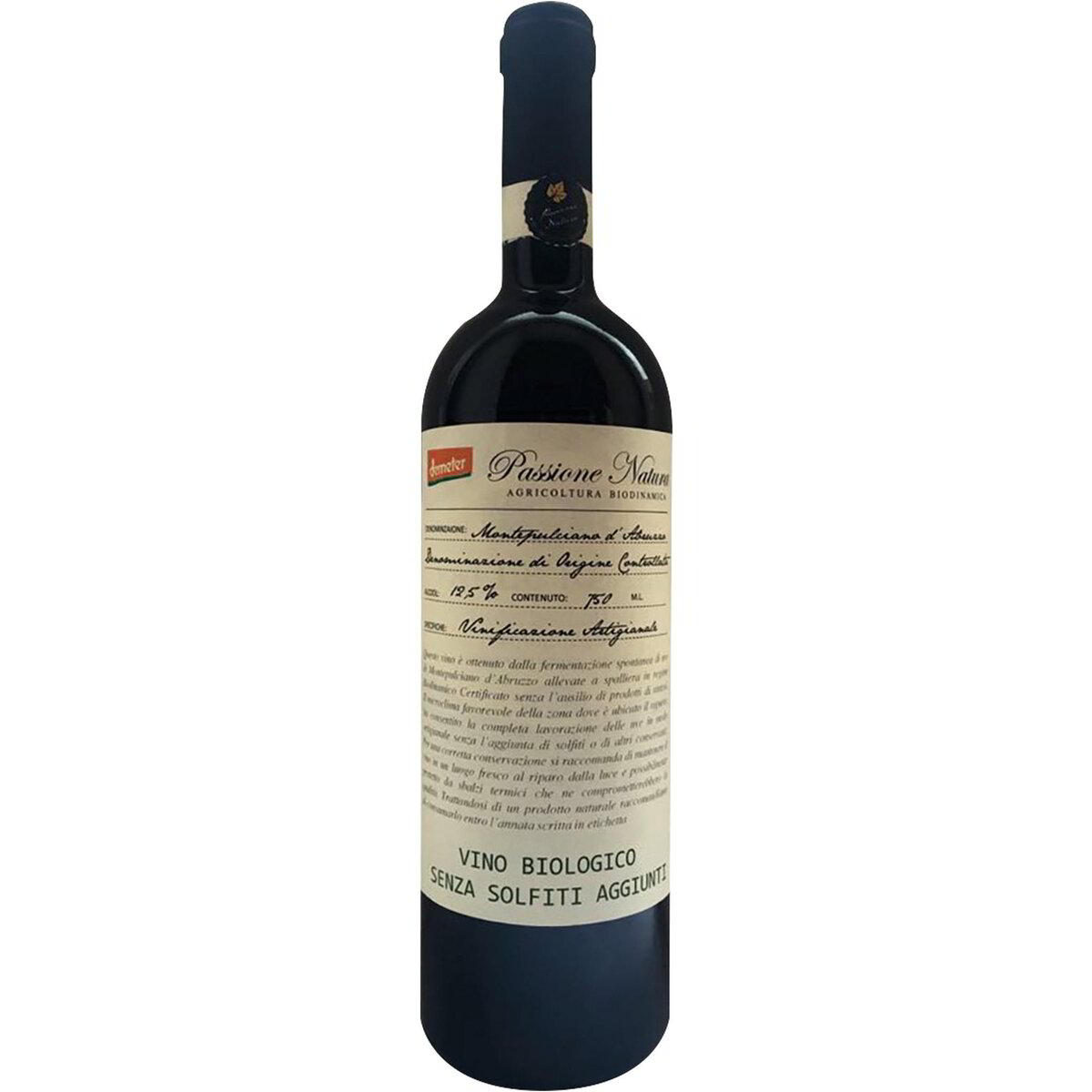 Montepulciano d’Abruzzo DOC senza solfiti aggiunti