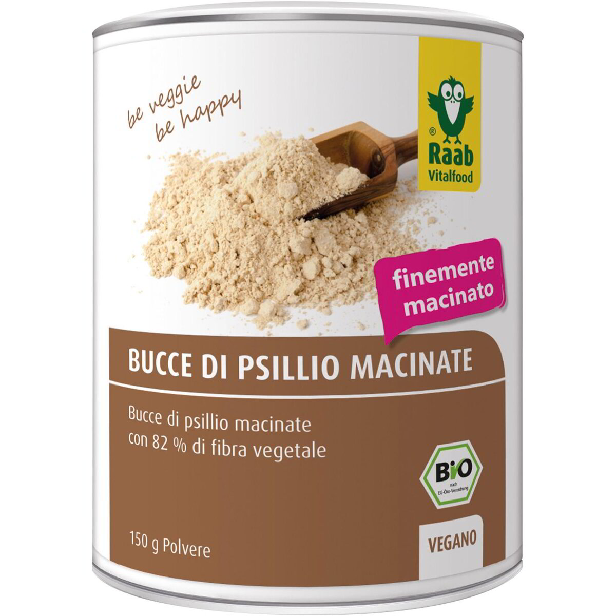 Bucce di psillio macinate