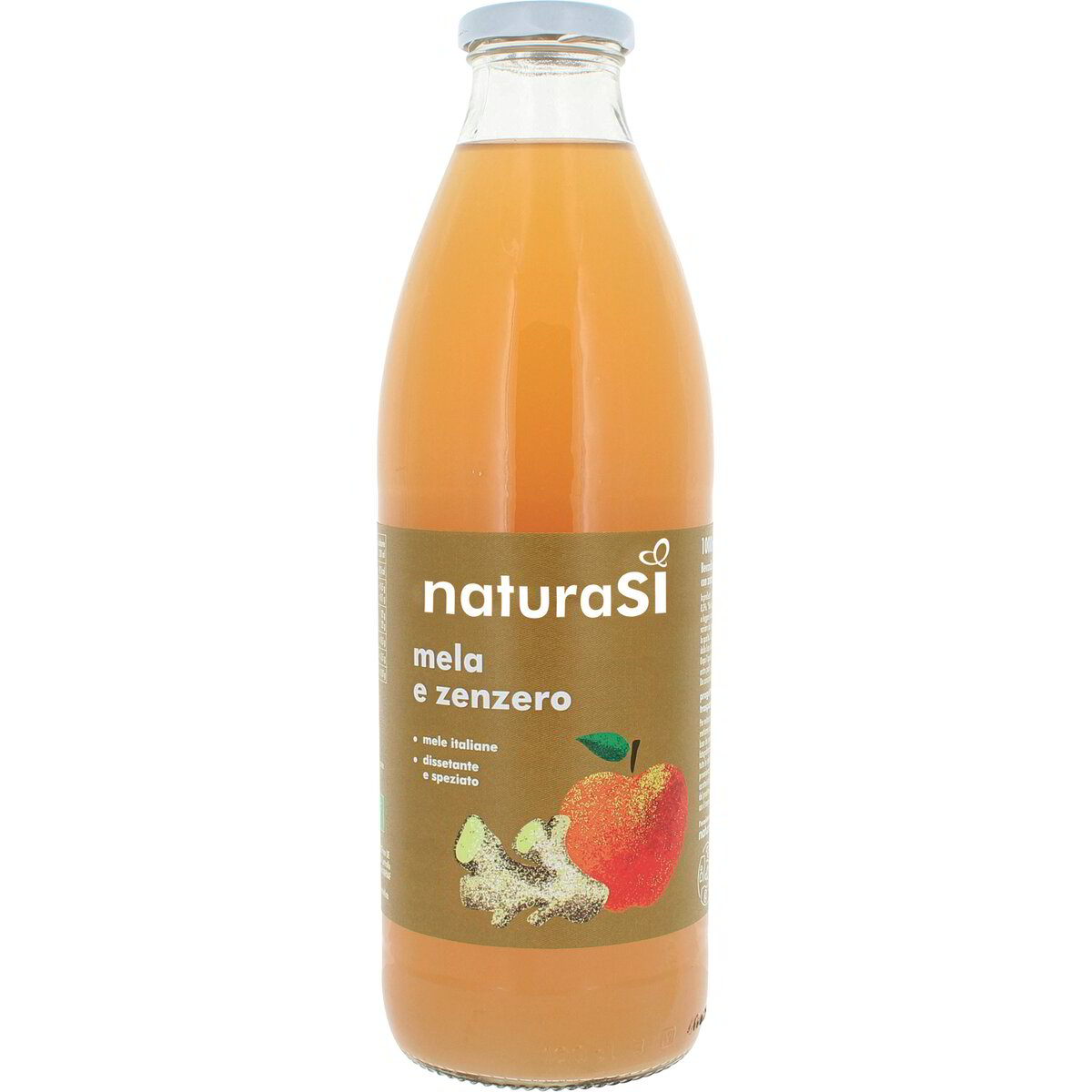 Succo di mela e zenzero