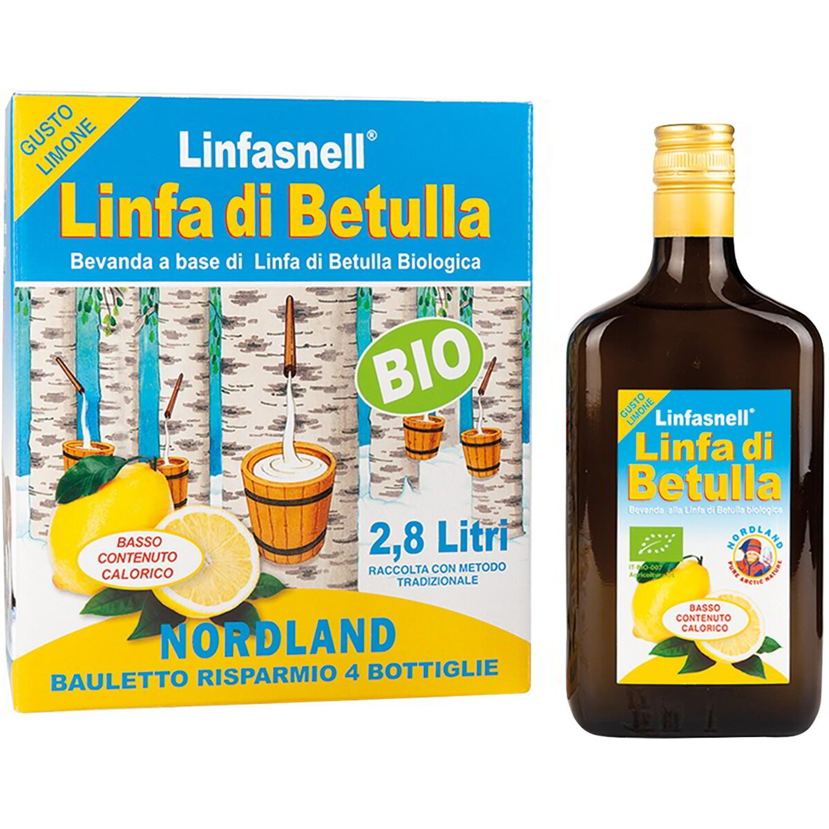 Bauletto linfa di betulla gusto limone - confezione risparmio