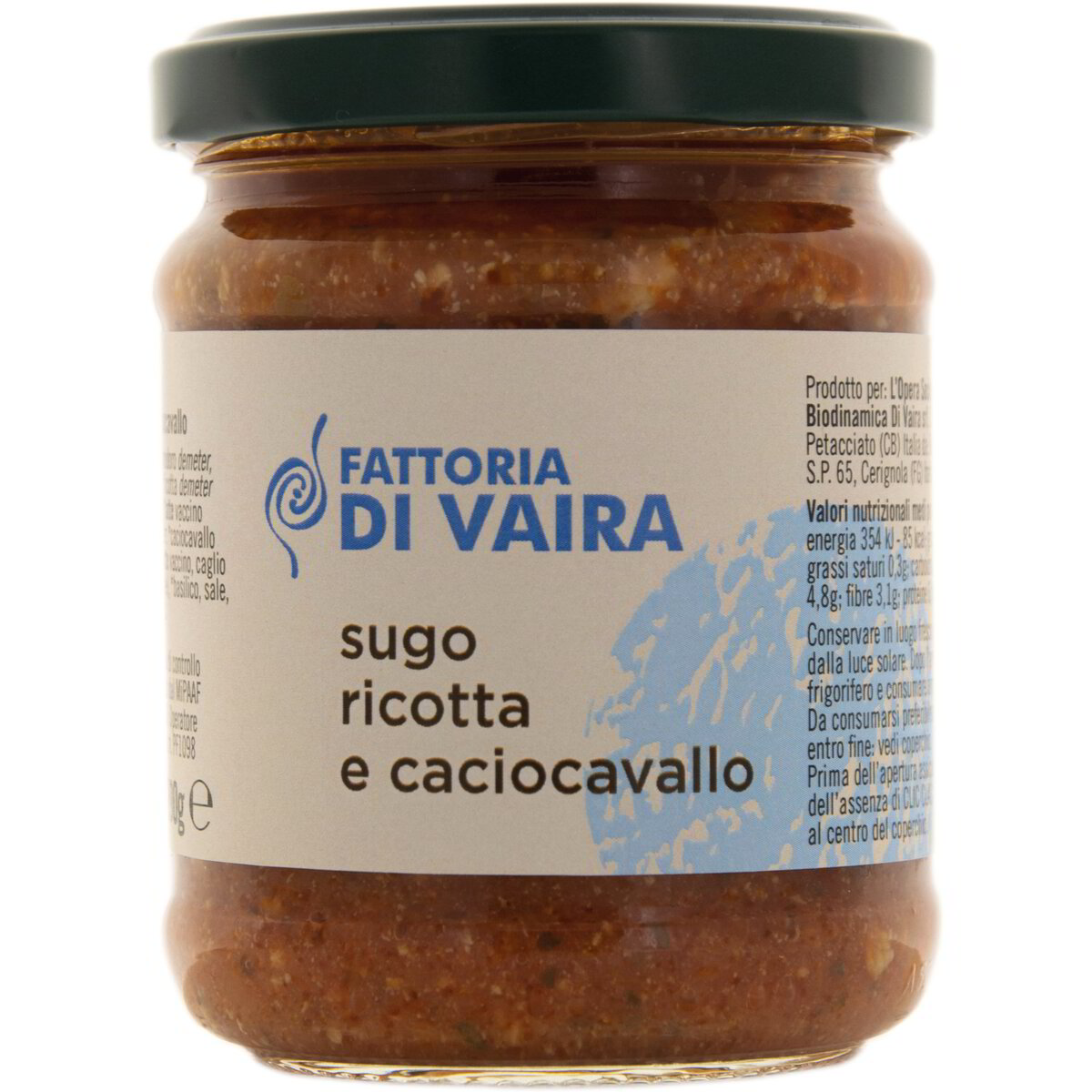 Sugo ricotta e caciocavallo