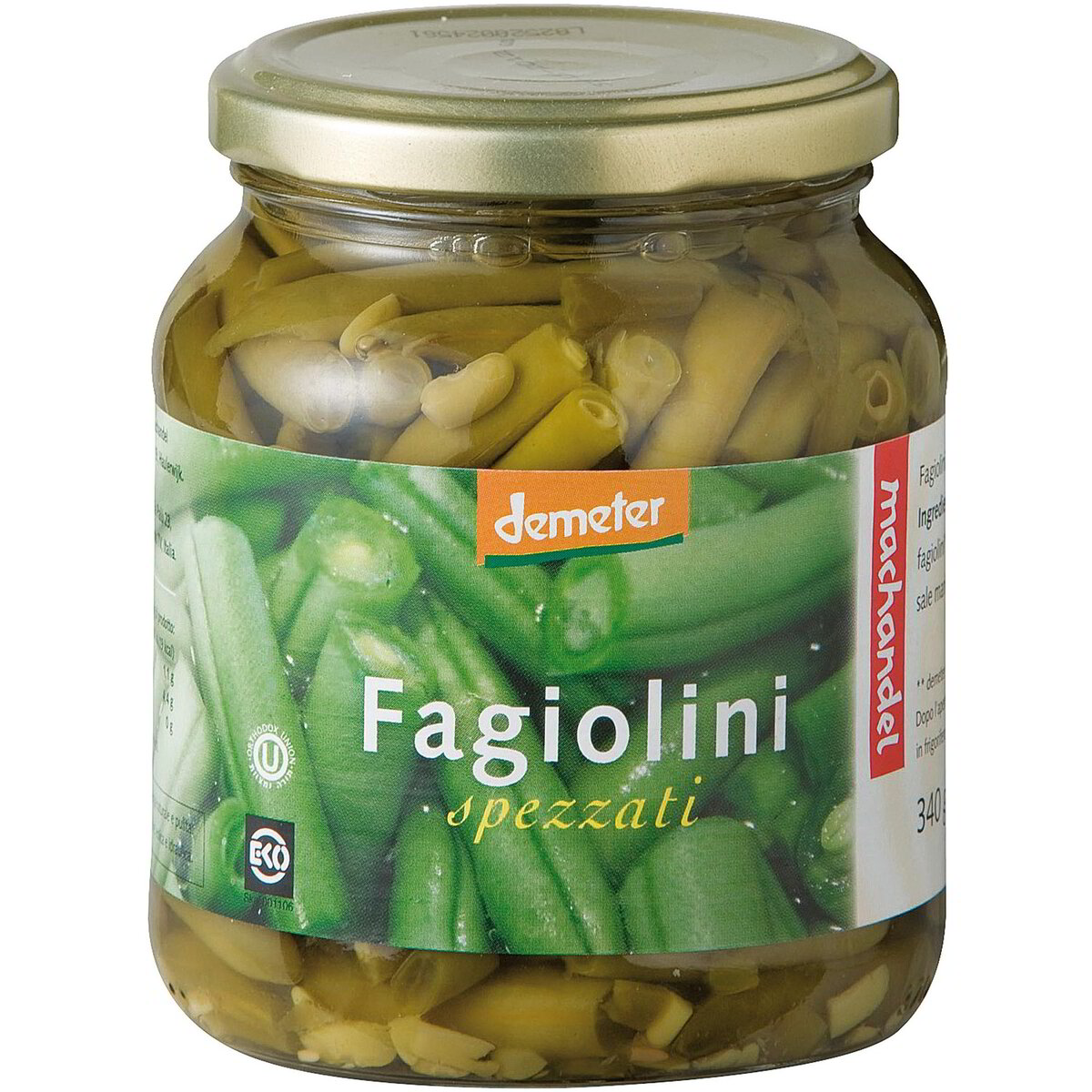 Fagiolini spezzati al naturale