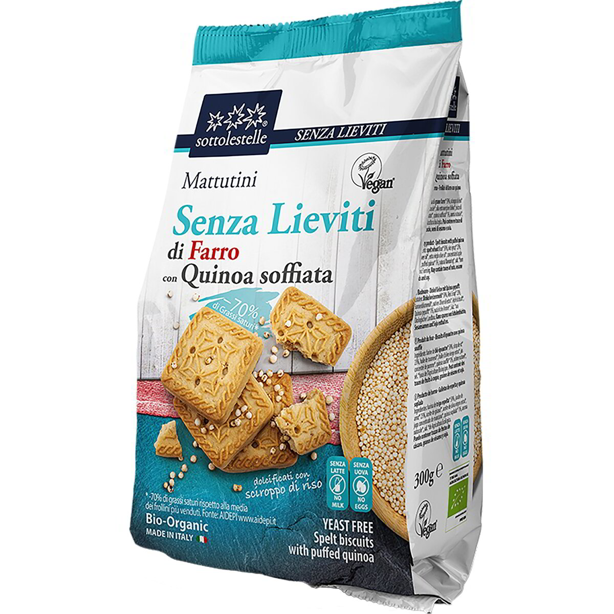 Mattutini di farro con quinoa soffiata