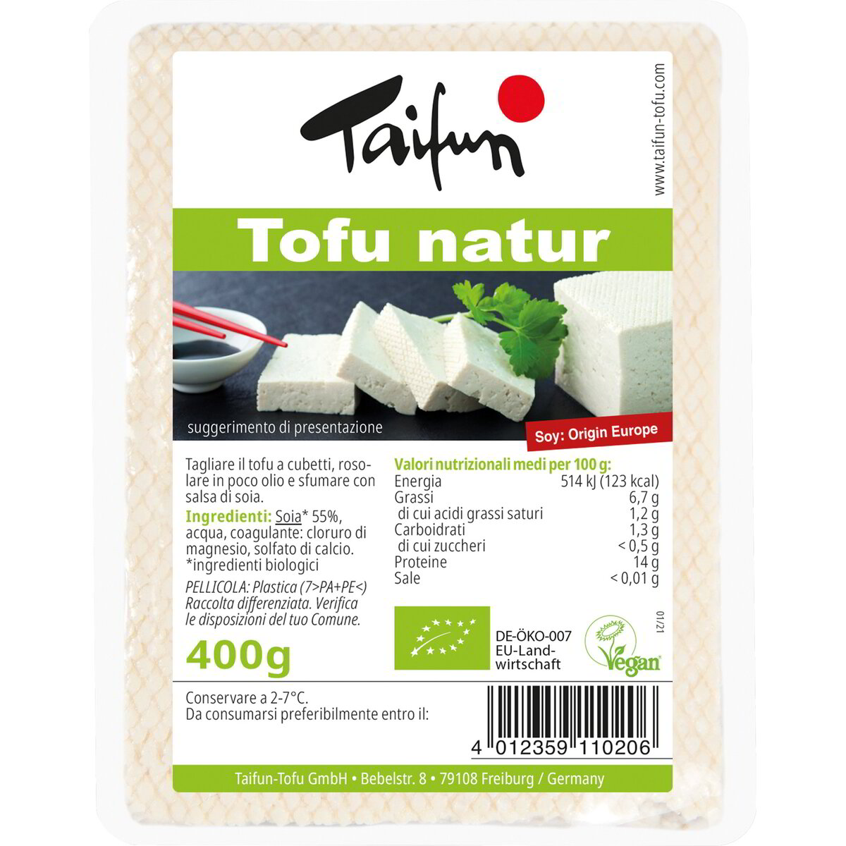 Tofu al naturale