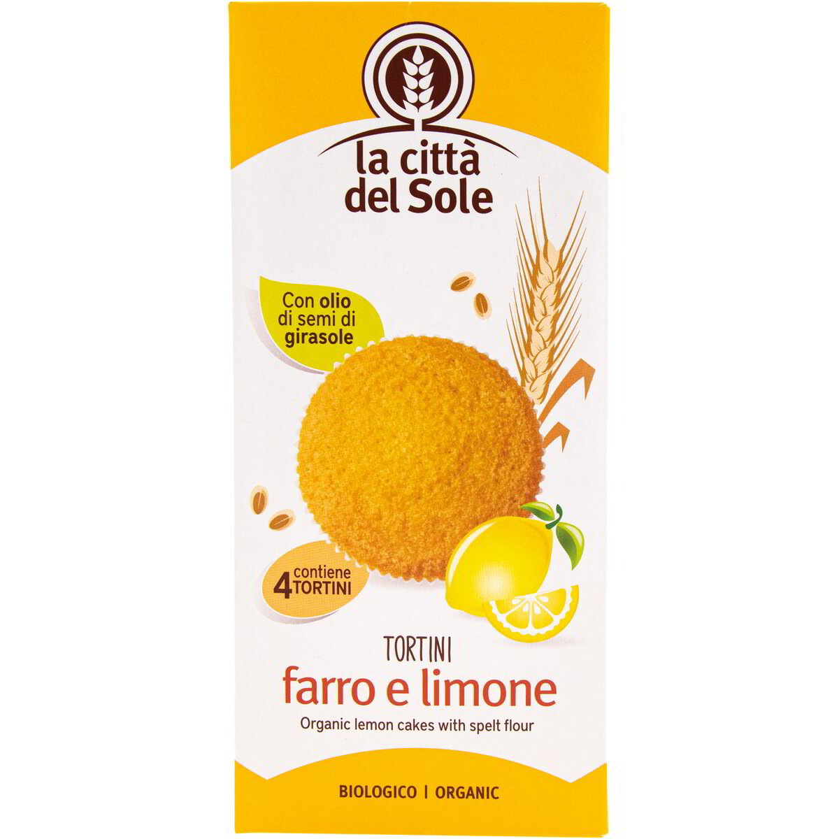 Tortini di farro al limone