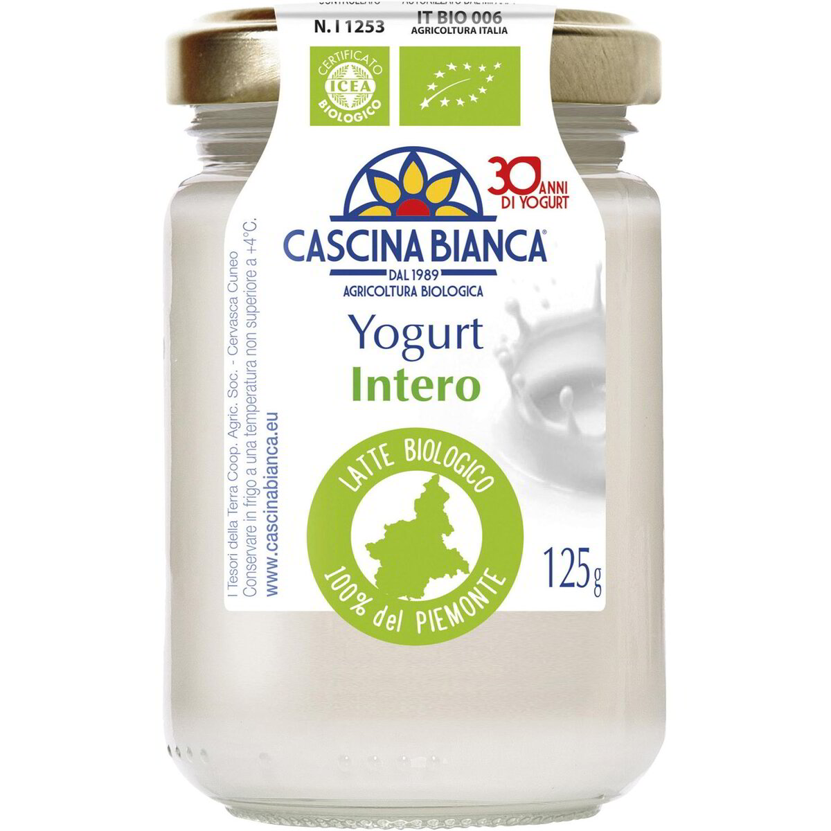 Yogurt intero naturale