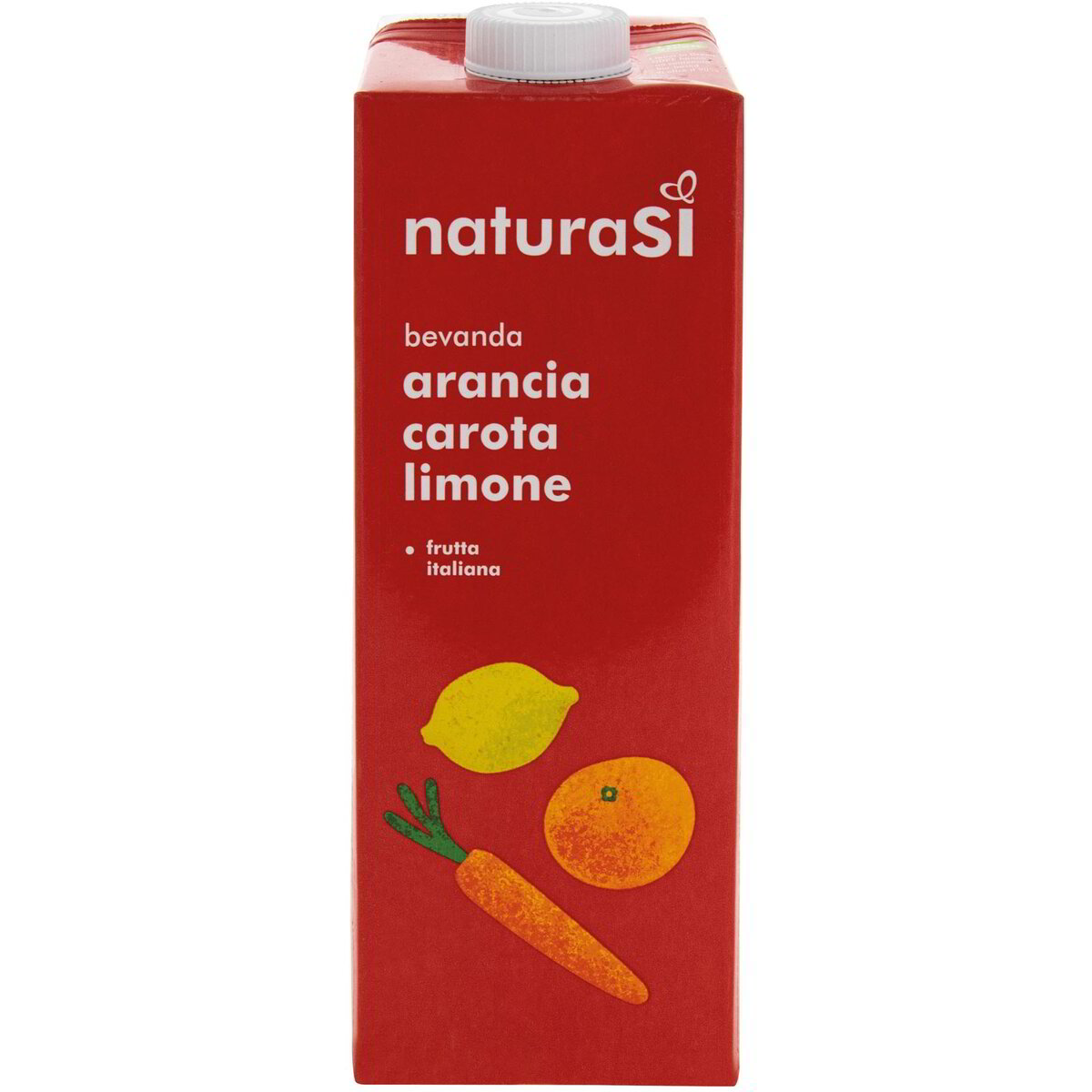 Bevanda di arancia carota e limone