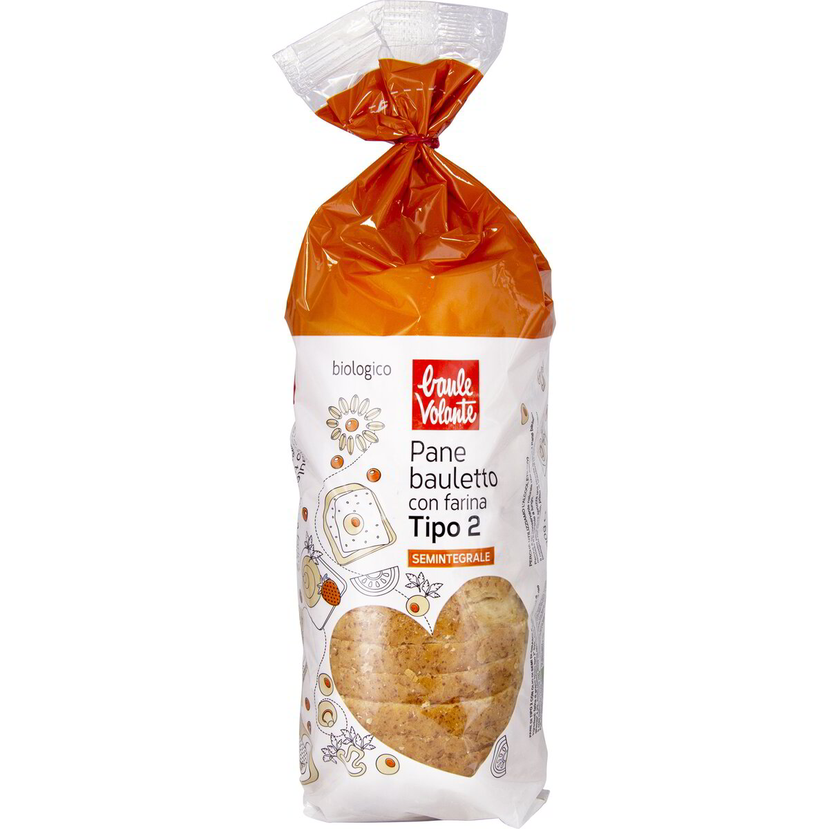Pane bauletto con farina integrale