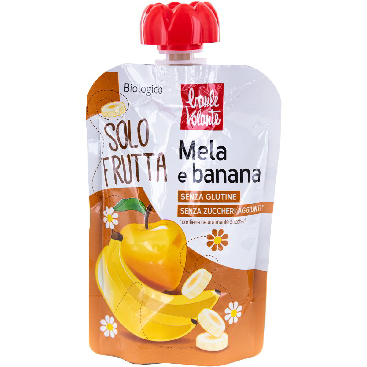 Solo Frutta in doypack mela e banana