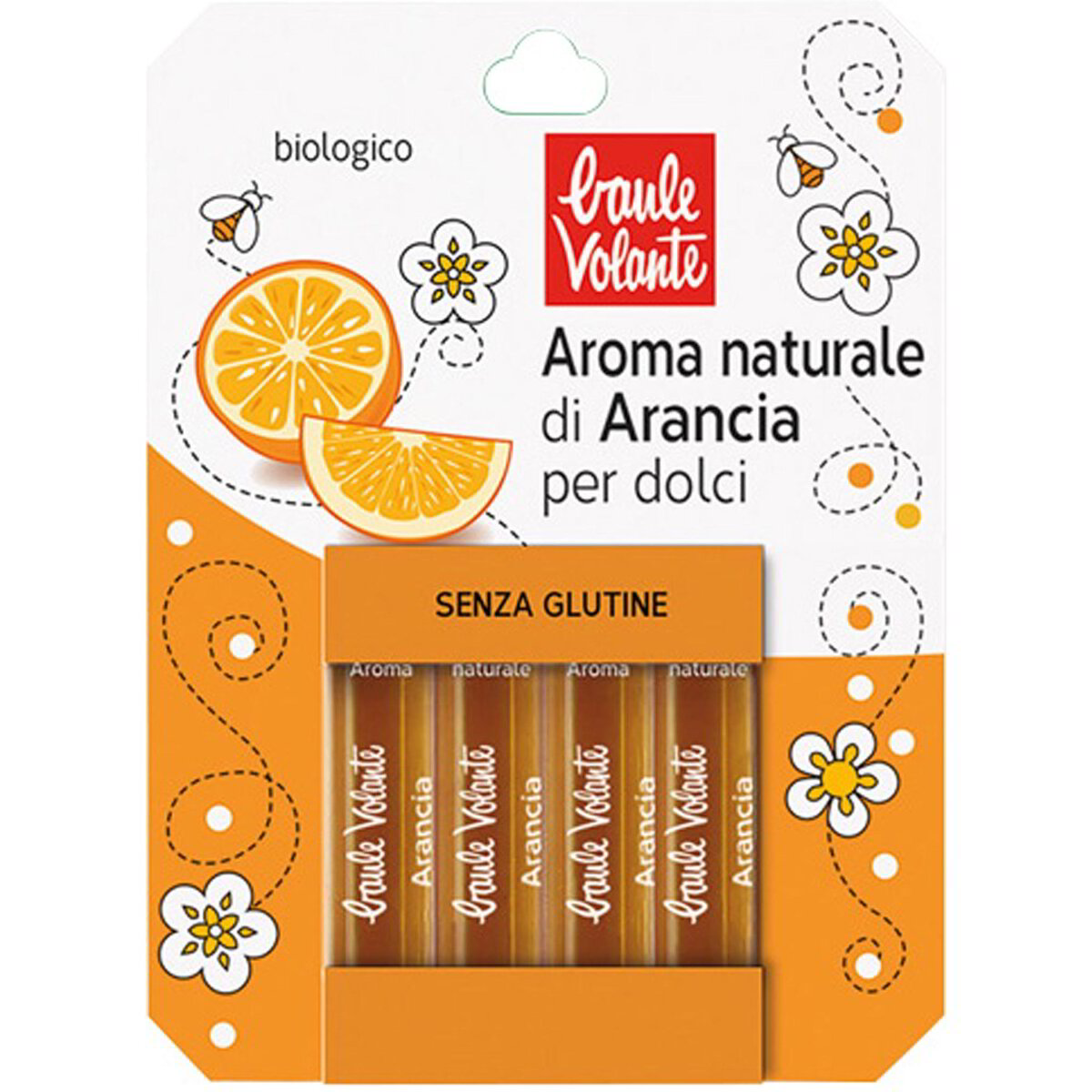 Aroma naturale di arancia per dolci