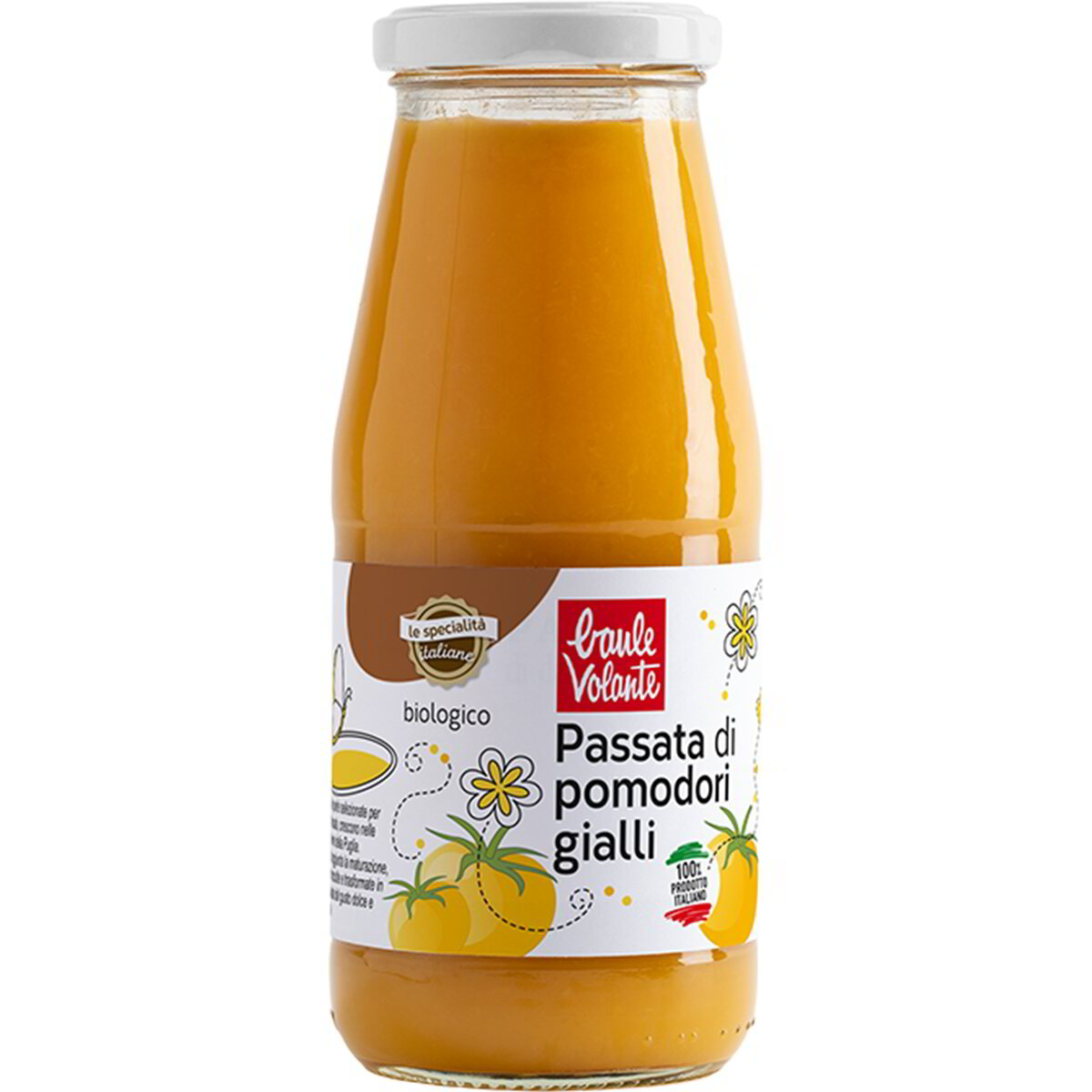 Passata di pomodori gialli