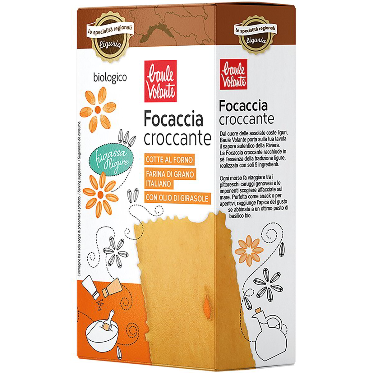Focaccia croccante