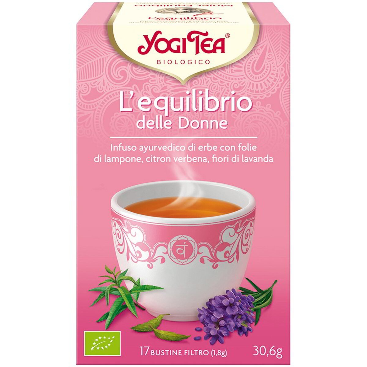Tisana Equilibrio delle Donne foglie di lampone verbena e lavanda