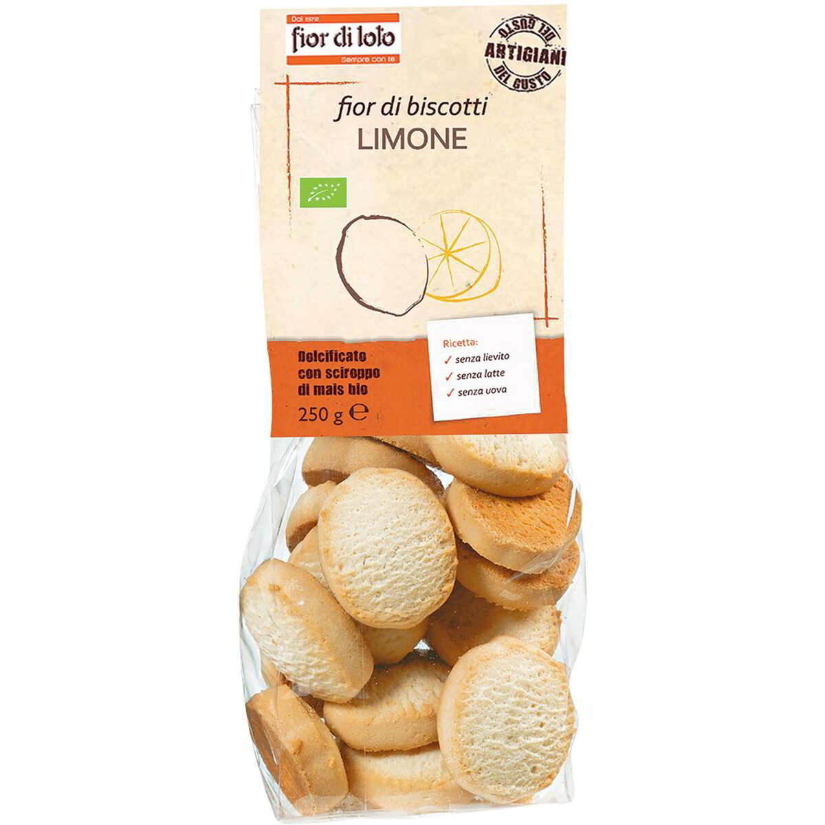 Fior di Biscotti di frumento al limone